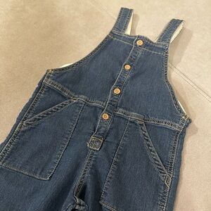 Organic 4T Toddler Denim Overalls